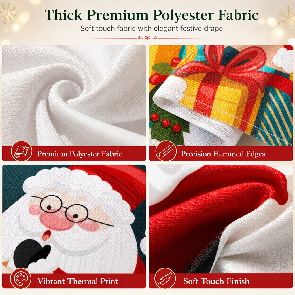 🎄 50% OFF🎄 Christmas Door Cover – Instant Festive Front Door Makeover