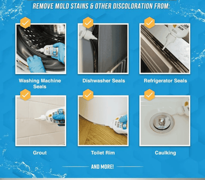 🖤2026 New Year · 40% OFF🖤 Mold Removal Gel💦Heavy Duty Formula, Multi-Surface Cleaner & Works on Shower & Tile
