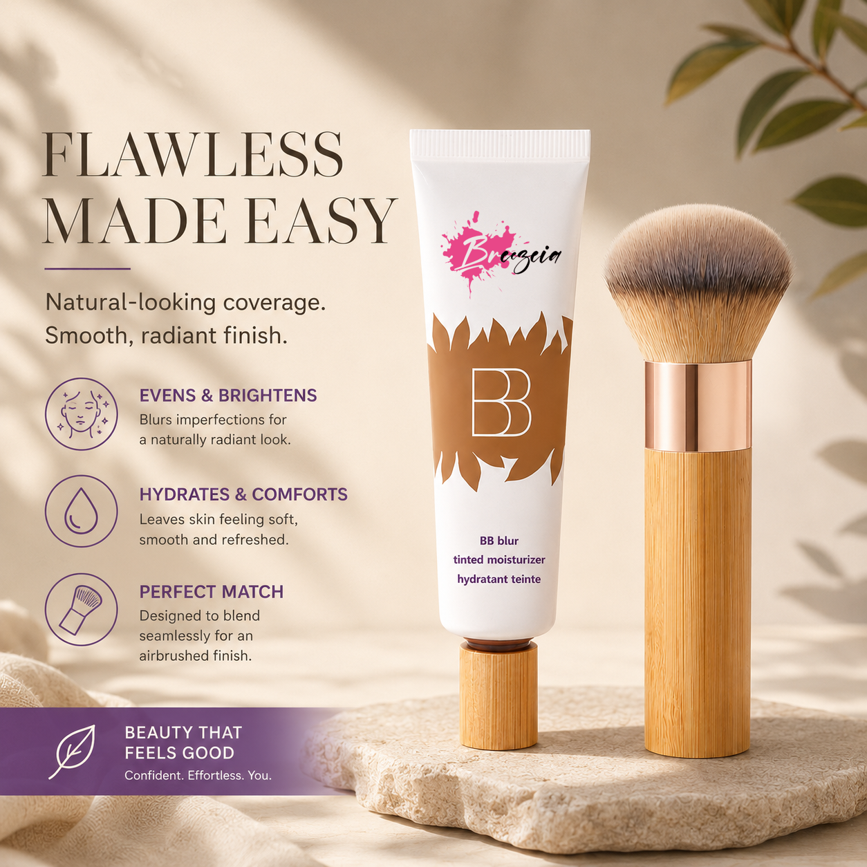 Breezeia BB Soft Focus Moisturizing Cream