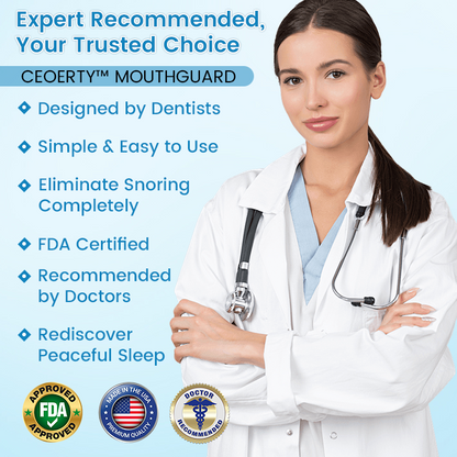 🌙🌙 SILENT NIGHTS, STRONG TEETH! 🦷 QIAWI™ Anti-Snoring Guard