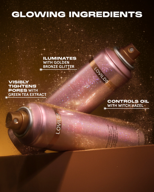 Waterproof Glitter Setting Spray