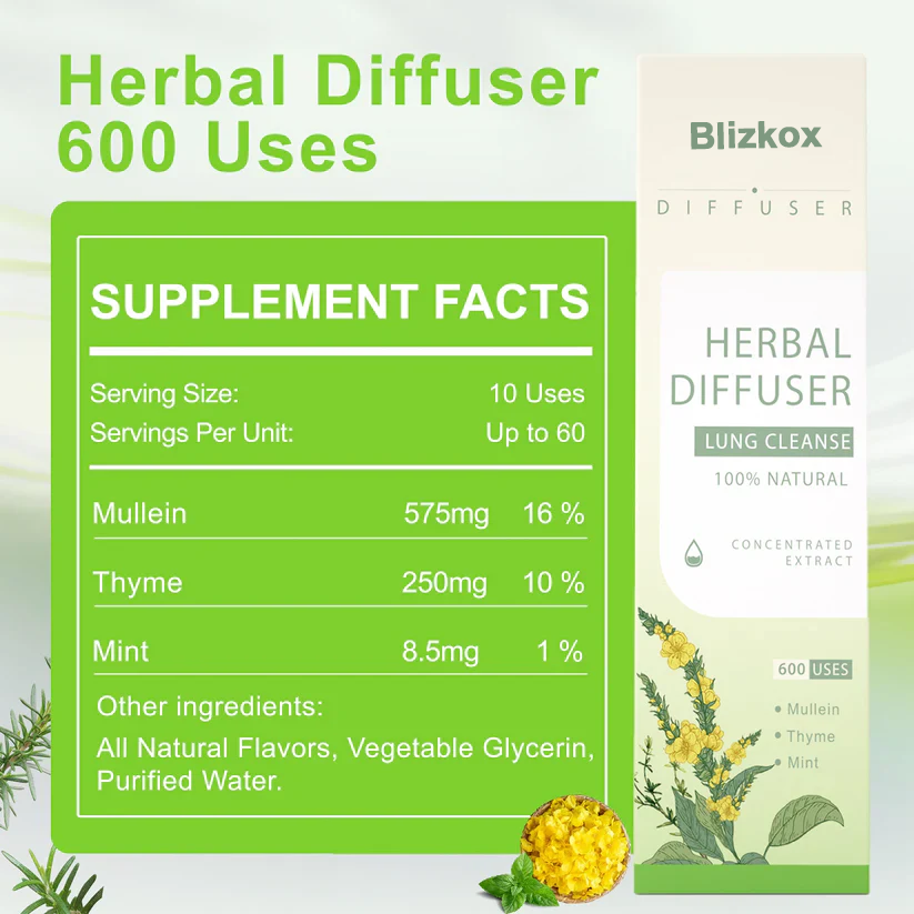 Blizkox™ Mullein Aroma Diffuser -fb