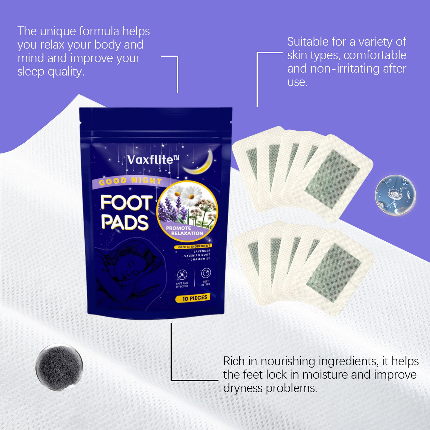 🌙Deep Sleep Detox Foot Patch🦶 -fb