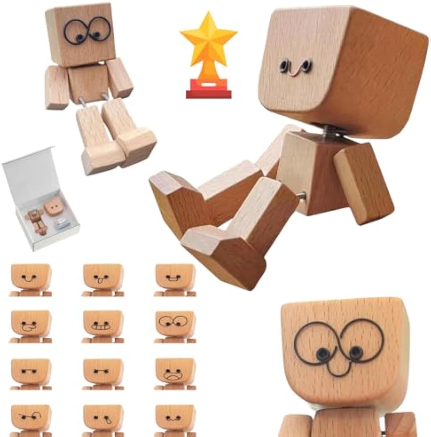 12PCS Magnetic Expressions-fb
